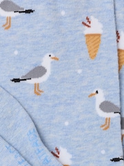 FatFace Blue Seagull Socks - Image 2 of 2