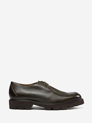 Oliver Sweeney Green Calf Suede Moc Toe Shoes - Image 1 of 5