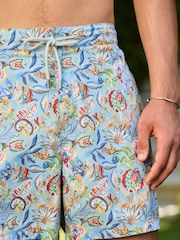 Multicolour Fish - Signature Liberty Print Swim Shorts - Εικόνα 5 από 5