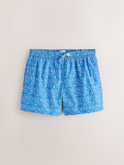 Blue Champagne Print 5 Inch Swim Shorts - Image 7 of 10
