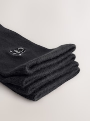 Metallic Western Icons Embroidered Motif Ankle Socks 4 Pack - Image 7 of 7