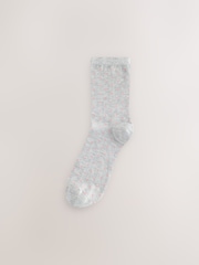 Pink/Grey Spots Ankle Socks 7 Pack - Image 3 of 10