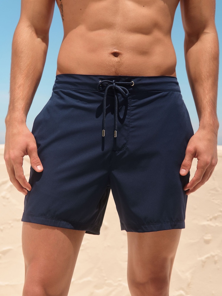 Navy Motionflex 360 Signature Swim Shorts - Image 1 of 13