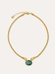 Daphne Emerald Chain Necklace - Image 1 of 3