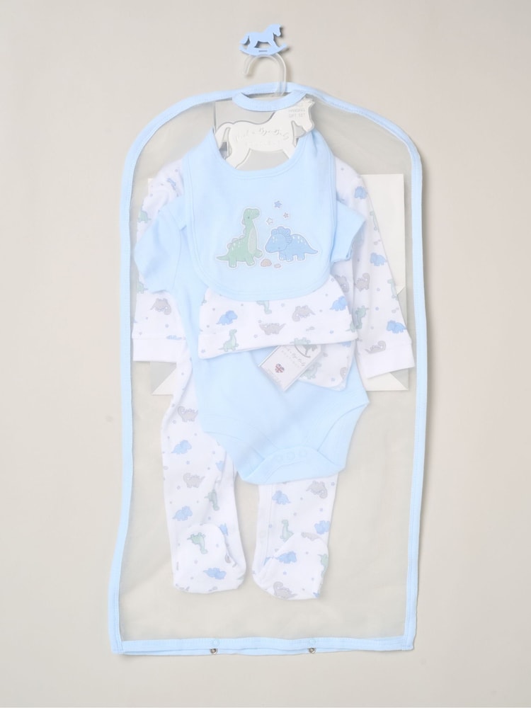 Rock-A-Bye Baby Boutique Cotton Baby Gift Set 5 Piece - Image 6 of 6 Rock-A-Bye Baby Boutique Cotton Baby Gift Set 5 Piece - Image 6 of 6