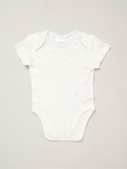 Rock-A-Bye Baby Boutique Baby Velour Sleepsuits Bodysuits and Bibs Gift Set 3 Piece - Image 4 of 6
