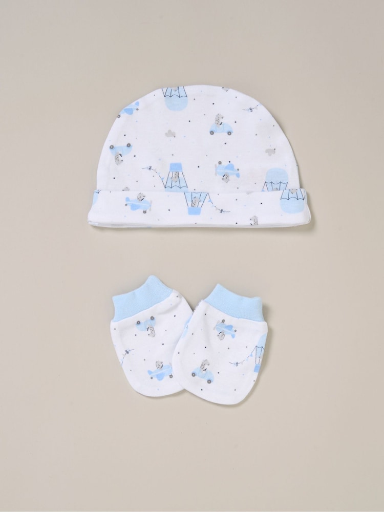 Rock-A-Bye Baby Boutique Cotton 5-Piece Baby Gift Set - Image 2 of 6 Rock-A-Bye Baby Boutique Cotton 5-Piece Baby Gift Set - Image 2 of 6