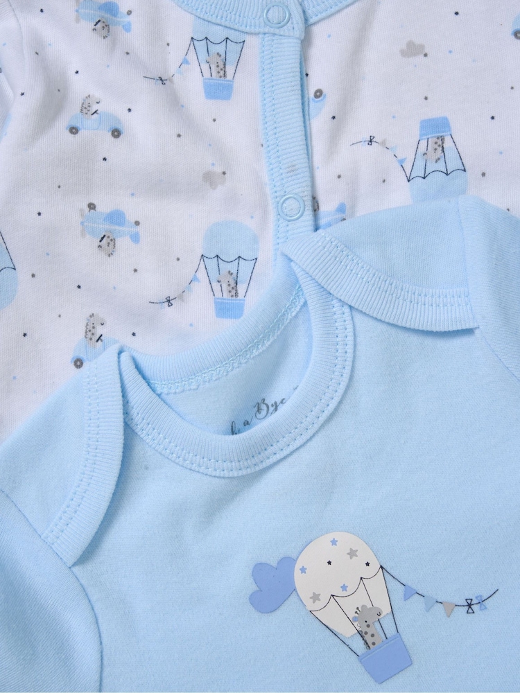 Rock-A-Bye Baby Boutique Cotton 5-Piece Baby Gift Set - Image 6 of 6 Rock-A-Bye Baby Boutique Cotton 5-Piece Baby Gift Set - Image 6 of 6