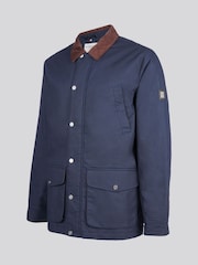 U.S. Polo Assn Blue Canvas Country Collared Jacket - Image 2 of 6