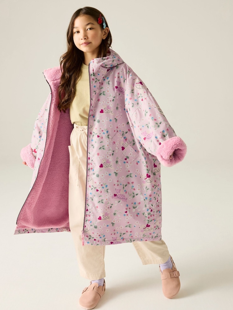Regatta Pink Cath Kidston Junior Changing Robe - Image 1 of 11