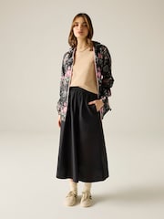 Cath Kidston Regatta Black Pack-It Jacket - Image 4 of 11