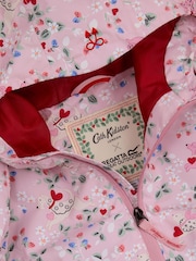 Regatta Pink Cath Kidston Junior Waterproof Shell Jacket - Image 11 of 11
