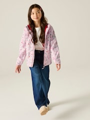 Regatta Pink Cath Kidston Junior Waterproof Shell Jacket - Image 3 of 11