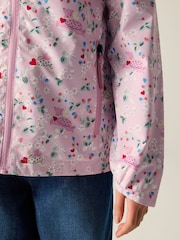 Regatta Pink Cath Kidston Junior Waterproof Shell Jacket - Image 5 of 11