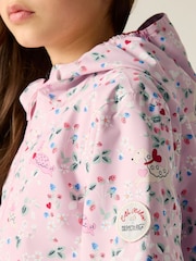 Regatta Pink Cath Kidston Junior Waterproof Shell Jacket - Image 6 of 11