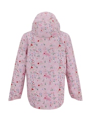 Regatta Pink Cath Kidston Junior Waterproof Shell Jacket - Image 8 of 11