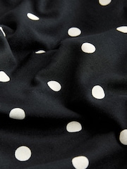 কালো/সাদা দাগ - জার্সি হারেম joggers - 8এর মধ্যে 8 ছবি