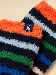 De rayas azul marino - Calcetines mullidos para niños de Joules - Imagen 3 de 3