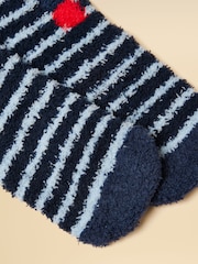 Azul perro - Calcetines mullidos para niños de Joules - Imagen 3 de 3