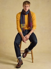 Multi Herringbone Colourblock - Joules Langtree Halsduk - Bild 4 av 6