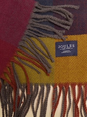 Multi Herringbone Colourblock - Joules Langtree Halsduk - Bild 6 av 6