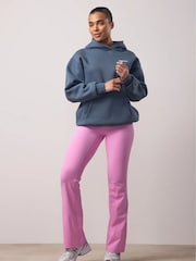 Gym King Pink 365 Flared Yoga Leggings Regular - Image 10 of 13