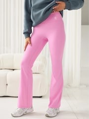Gym King Pink 365 Flared Yoga Leggings Regular - Image 11 of 13