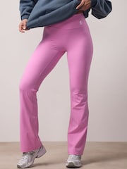 Gym King Pink 365 Flared Yoga Leggings Regular - Image 2 of 13
