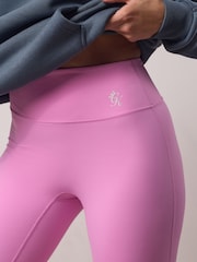 Gym King Pink 365 Flared Yoga Leggings Regular - Image 3 of 13