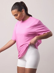 Gym King Pink Challenge Boyfriend T-Shirt - Image 11 of 14