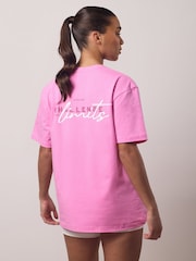 Gym King Pink Challenge Boyfriend T-Shirt - Image 3 of 14