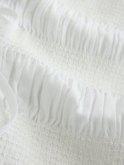 White Sailor Collar Tie Front Top - Image 7 of 7