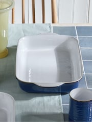 Denby Imperial Blue Large Rectangular Oven Dish - Image 1 of 2
