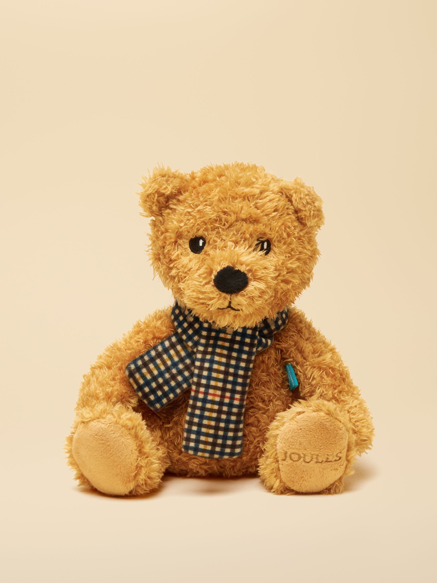 Joules Henson Check Heritage Teddy Dog Toy