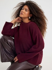 River Island Red Crew Neck Jumper - Image 5 of 6