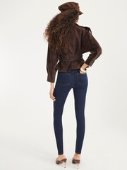 River Island High Rise Pull On Sculpt Skinny Jeans - Bild 3 von 5