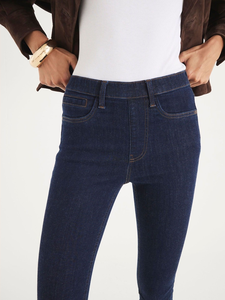 River Island High Rise Pull On Sculpt Skinny Jeans - Bild 5 von 5