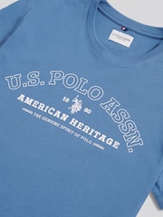 U.S. Polo Assn Blue Heritage Graphic T-Shirt - Image 3 of 3