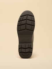 Joules Luxe Chocolate Brown Neoprene Lined Tall Wellies - Image 4 of 6