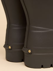 Joules Luxe Chocolate Brown Neoprene Lined Tall Wellies - Image 5 of 6
