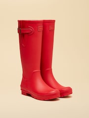 Joules Houghton Red Adjustable Tall Wellies - Image 1 of 6