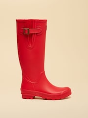Joules Houghton Red Adjustable Tall Wellies - Image 2 of 6
