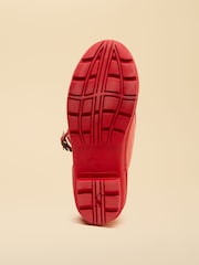 Joules Houghton Red Adjustable Tall Wellies - Image 4 of 6