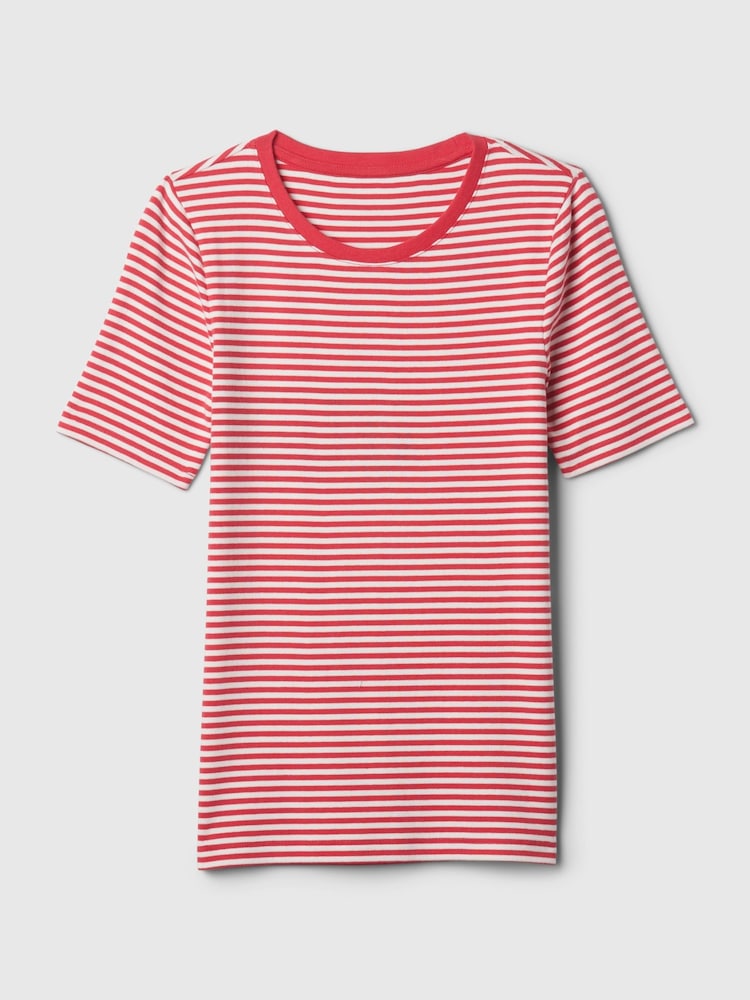 Gap Red Modern Crew Neck Short Sleeve T-Shirt - Image 4 of 4