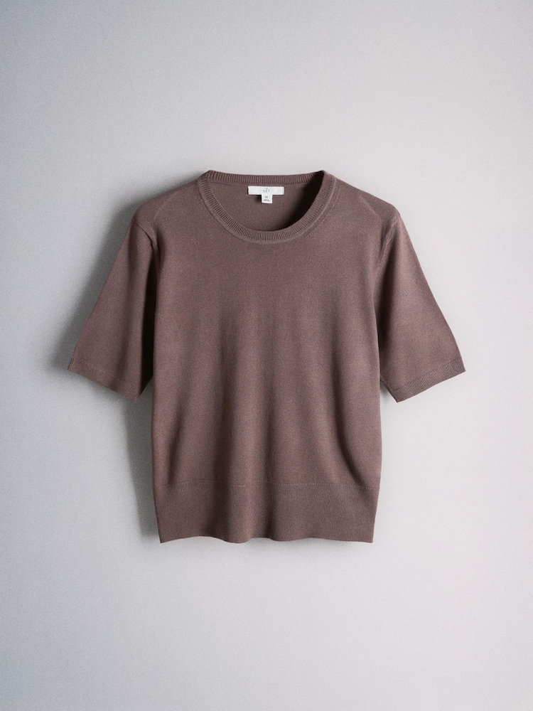 The Set – 4 er-Pack Feinstrick-Kurzarm-T-Shirts - Bild 2 von 6