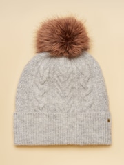 Joules Cable Bobble Hat - Slika 1 iz 4