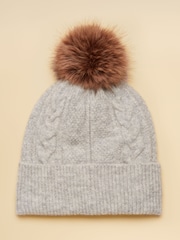 Joules Cable Bobble Hat - Slika 2 iz 4