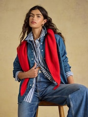 Pula - Joules Kendra Triangle Scarf - Larawan 3 ng 7