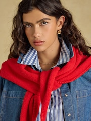 Pula - Joules Kendra Triangle Scarf - Larawan 4 ng 7
