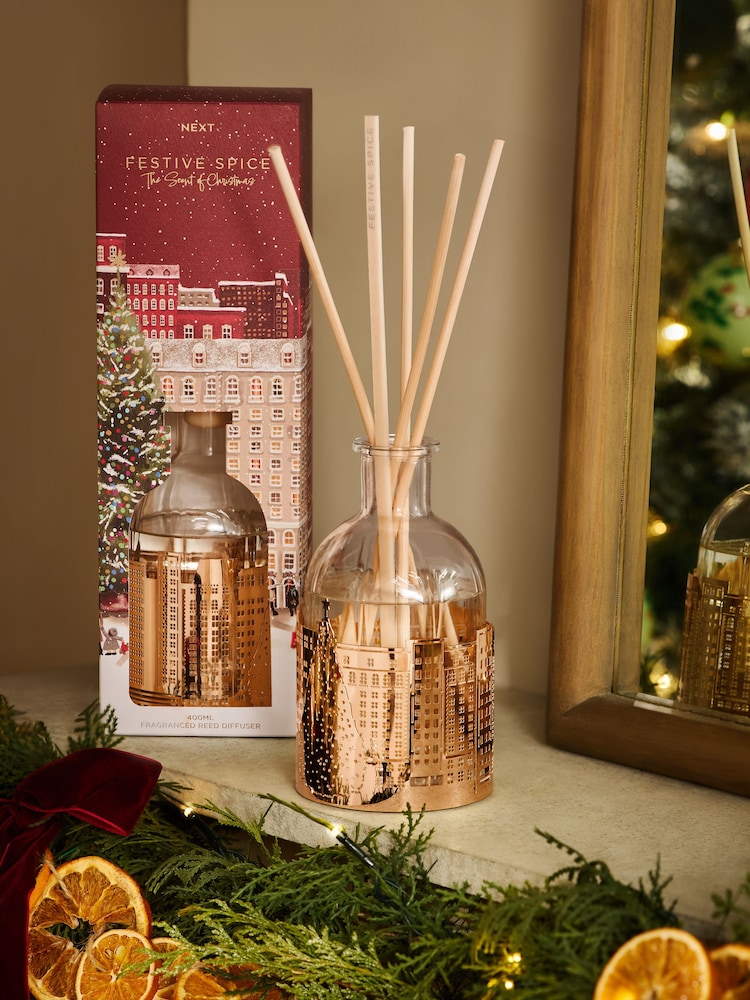Festive Spice Red 400ml Diffuser - Image 1 of 4